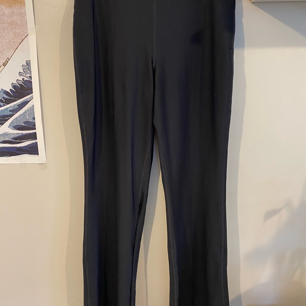 OLD NAVY Black Womens Flare Leggings